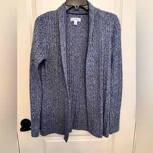 Kim Rogers navy cardigan sweater‎